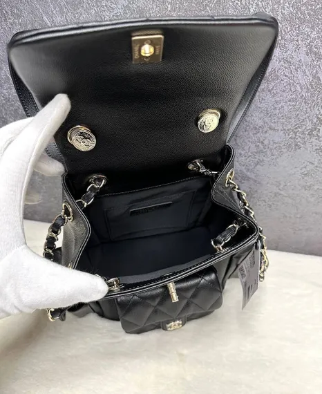 Рюкзак Chanel mini, чёрный