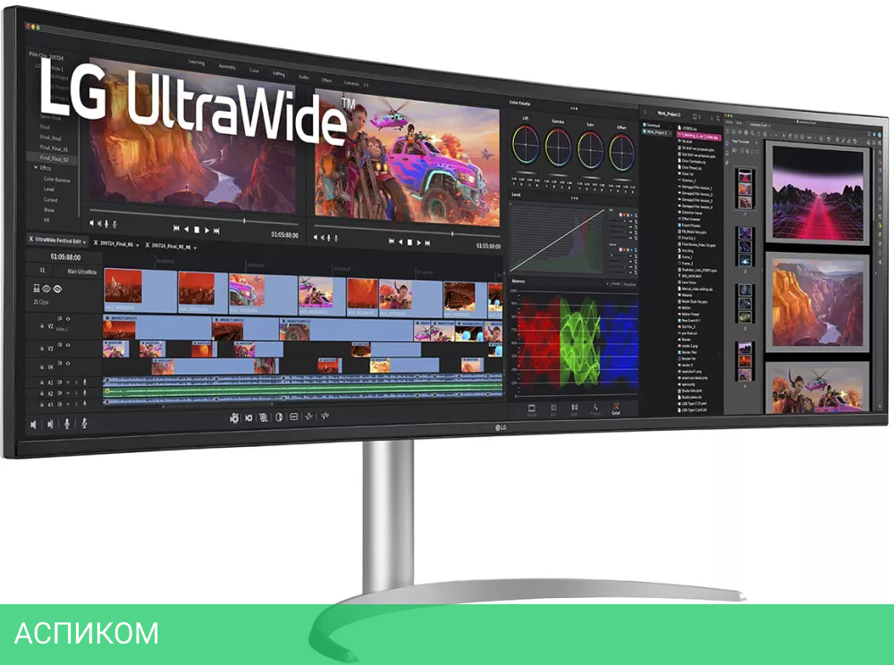 Монитор LG 49WQ95C-W