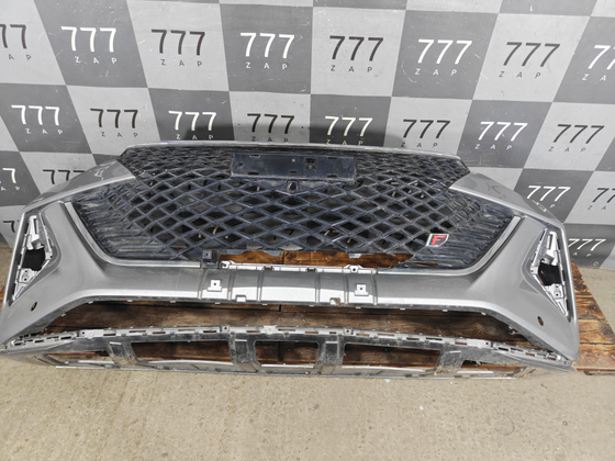 Бампер передний + решетка радиатора Haval F7 1, F7x 1 22-24 Б/У Оригинал 2803127XKQ11A