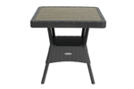 Стол пластиковый Ola Dom арт.S-GS03 76x76см квадратный (антрацит)