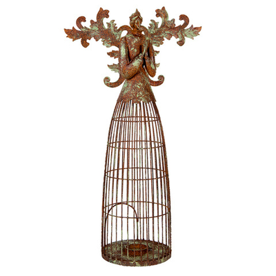 Подсвечник "Античный Ангел" 29x17x58см