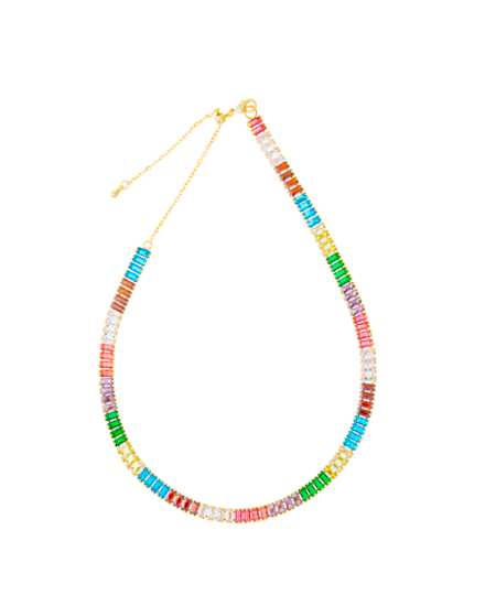 AJE Колье rainbow прямоугольник