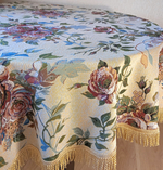 Гобеленовая скатерть Плетистая роза D 200 см