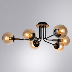 Накладная люстра Arte Lamp A2716PL-6BK