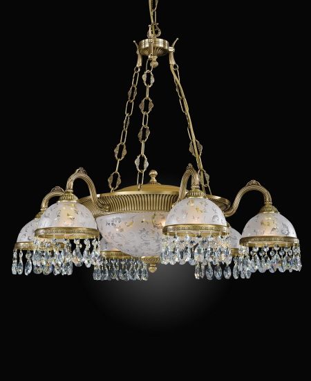 Подвесная люстра Reccagni Angelo L.6200/6+3