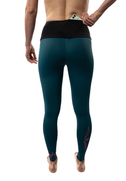 ТАЙТСЫ С ПОЯСОМ ЖЕНСКИЕ SFA FULL TIGHT | TEAL