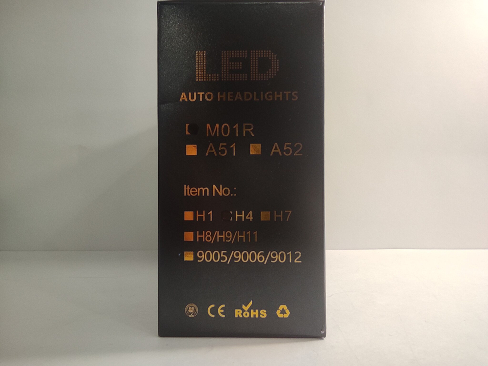 H4 / Светодиодные (H4) лампы Lenses M01R, линзы (2 шт. / комплект)