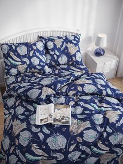 Простынь на резинке бязь Сказка "Хильда" 120x200 см