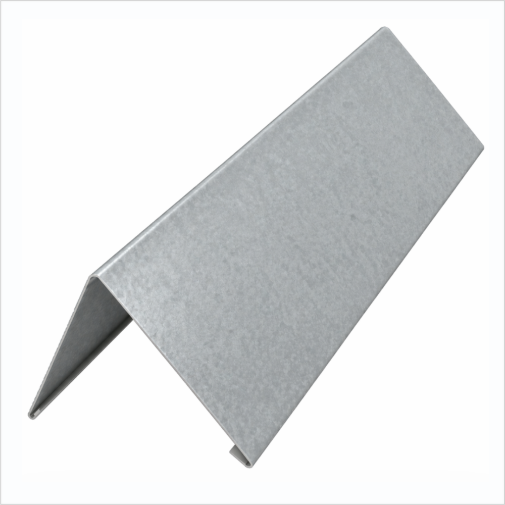 Планка конька простая 140 140 2000 ЦИНК (Н)