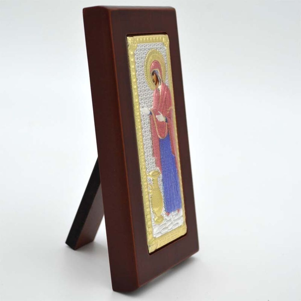 Геронтисса. Икона Божьей Матери в серебряном окладе.