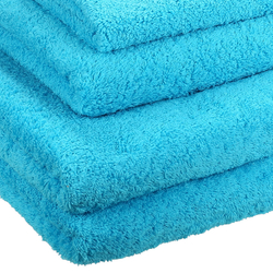 Полотенце 100х150 Abyss & Habidecor Super Pile 380 голубое