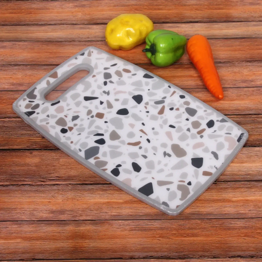 Доска разделочная «Stone» 23*37*1см Крошка светлая