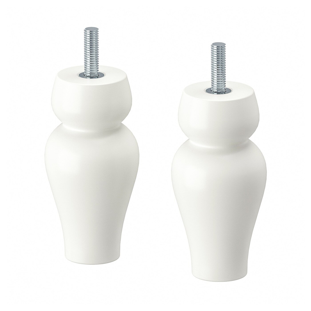 IKEA SIGGARP  (ИКЕА СИГГАРП)  -  Ножка, белая, 10 см