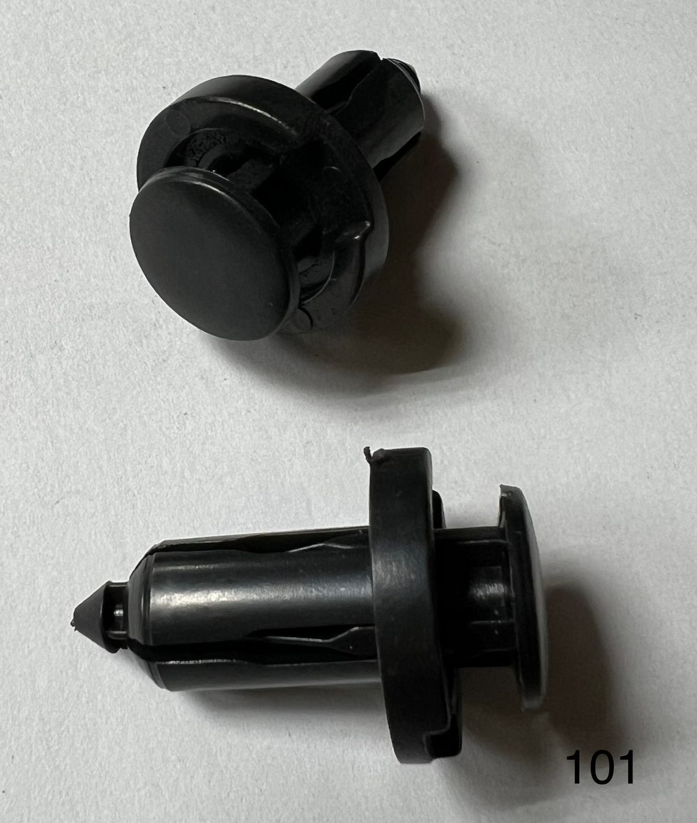 Клипса иномарка  Код- 101 (20шт/уп)