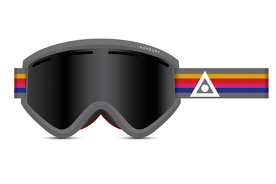 Маска горнолыжная ASHBURY BLACKBIRD EIGHTY FOUR (DARK SMOKE LENS/YELLOW SPARE)