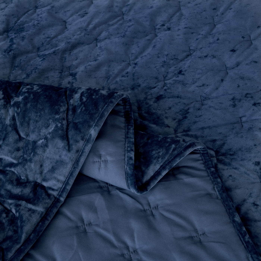 Покрывало 240x260 Sofi De MarkO Алира темно-синее