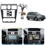 установочный комплект SUBARU Forester 2013-2014, Impreza 2011+, рамка + проводка KB-SF-9511-1