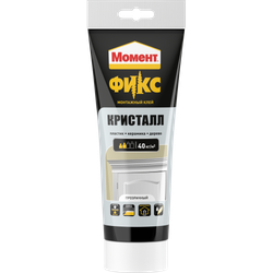 Клей Момент 2574393 Fix Кристалл 185 гр. | Клеи бытовые и универсальные