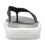 Шлепанцы Crocs LiteRide Flip Black Smoke