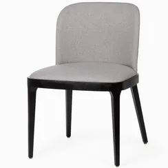 Стул Driade, светло-серый, черные ножки