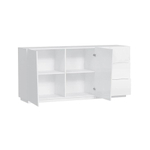 Комод Цесена (МДФ) IKEA Белый DM635-6 180*43*86 см, Белый   Фиеста