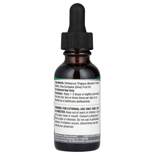 Nature's Answer, Масло из цветков коровяка, без спирта, 30 мл (1 жидк. унц.)