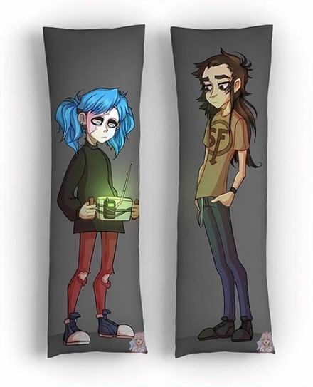 Дакимакура Салли Фишер и Ларри Джонсон №2