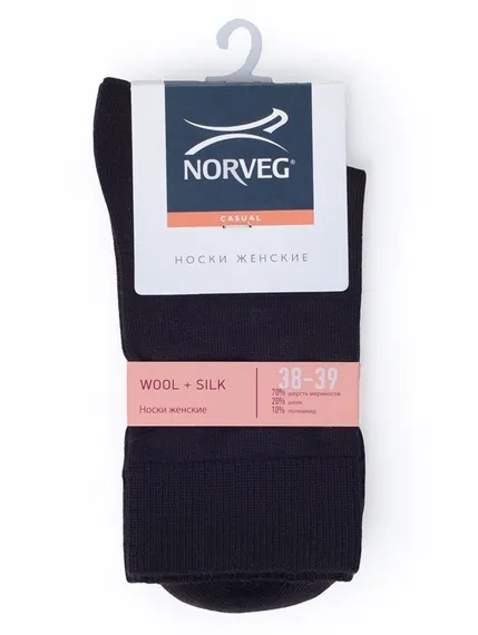 Термоноски женские Norveg Wool+Silk (9WSW)