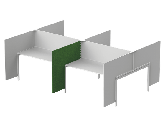 Модуль боковой -ширма 114х4х110