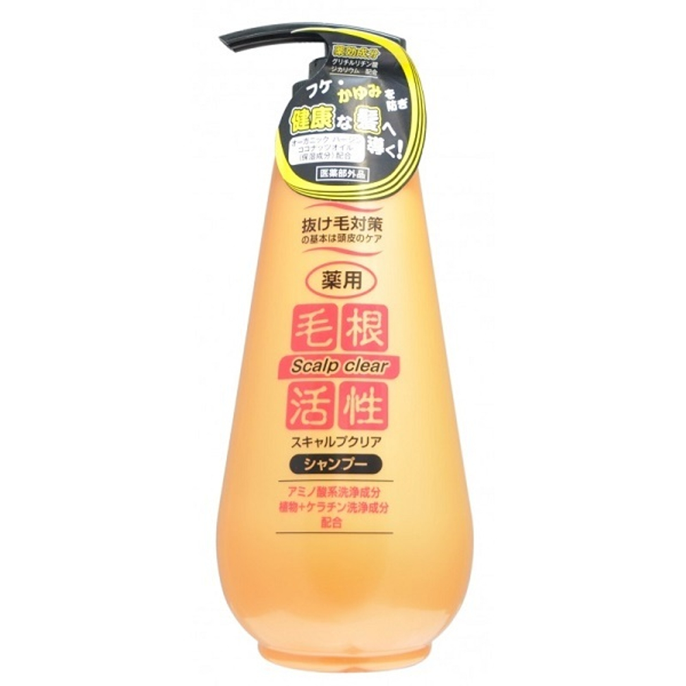 Шампунь против перхоти для укрепления и роста волос JunLove Scalp Clear Shampoo 500мл