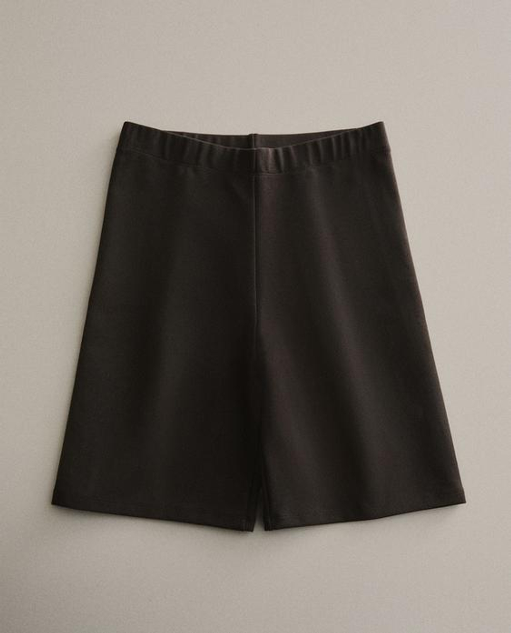 ZARA HOME КОРОТКИЕ СПОРТИВНЫЕ ЛЕГИНСЫ, КОРИЧНЕВЫЙ