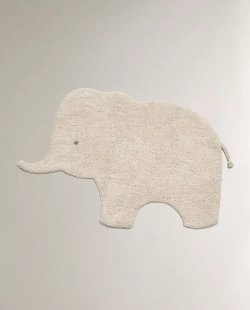 ZARA HOME ДЕТСКИЙ КОВРИК ДЛЯ ВАННОЙ "СЛОНИК", СЕРЫЙ