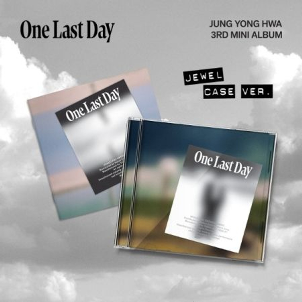 Альбом JUNG YONGHWA - ONE LAST DAY 3rd Mini Album JEWEL CASE RANDOM Version