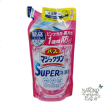 Жидкость чистящая для ванны KAO Magiсclean, предотвращающая образование розовой и чёрной плесени, с антибактериальным эффектом и ароматом розы, мягкая упаковка 300 мл.