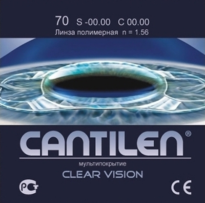 Линза для очков Cantilen Clear Vision 1.56 (астигматические)