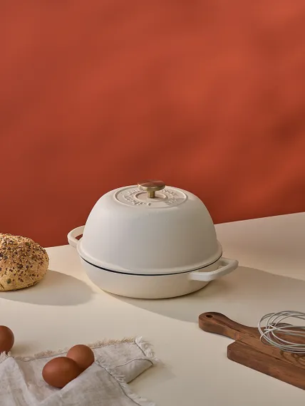 Форма для выпечки хлеба из коллекции "Шеффилд", D26 см, молочная