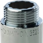 Удлинитель STOUT хромированный 3/4"x50 мм ВР/НР