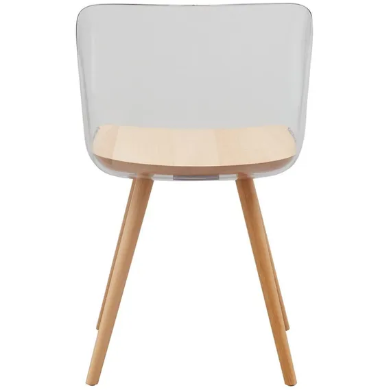 Стул Bjorg с прозрачной спинкой | Купить в Hallberg.ru