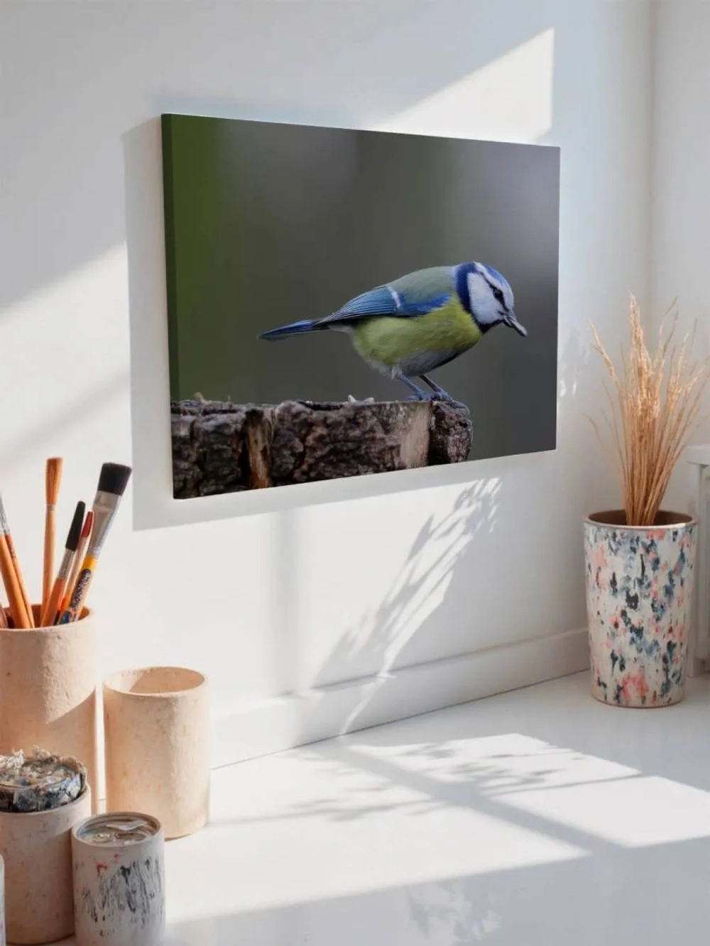 Картина на стену 40 X 50 Желтая птица