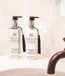 Белый нектарин и груша мыло для рук, Grace Cole