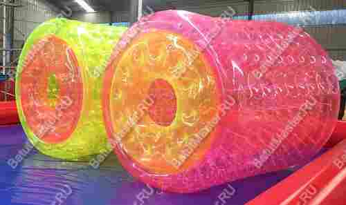 Аттракцион Водный роллер "Розовый закат" ПВХ 2*1.8*1.8 м