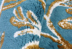 Коврик для ванной 60x100 Abyss & Habidecor Dynasty 220 бирюзовый Португалия