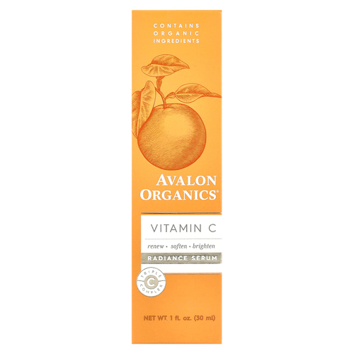 Avalon Organics, Витамин C, сыворотка для сияния кожи, 30 мл (1 жидк. унц.)