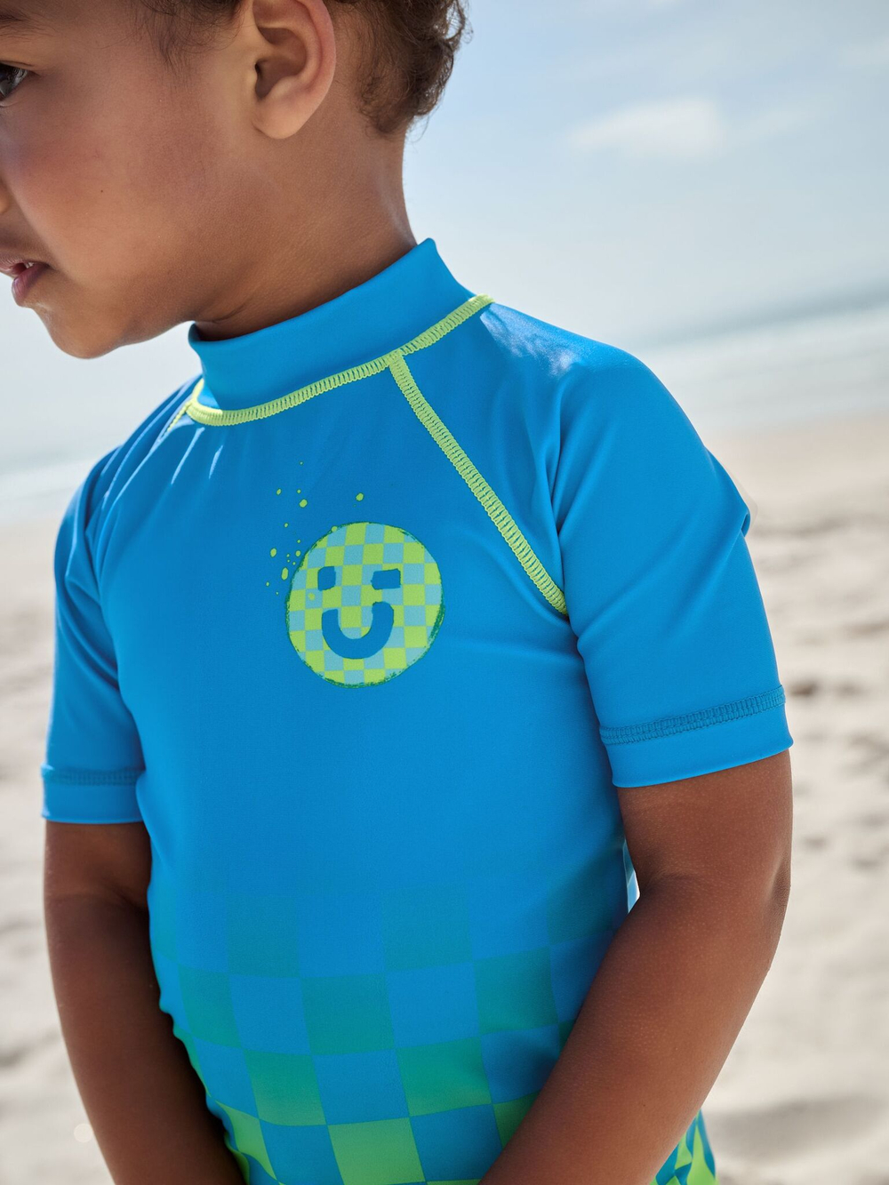 Костюм плавательный раздельный для мальчика Next E91-811, Синий