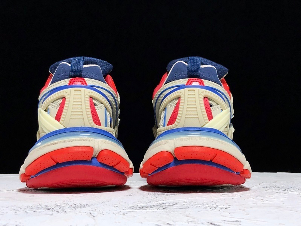 Balenciaga Track.2 Beige Blue Red