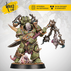 Plague Marine Kill Team: Fighter (Scabboth with plague flail)