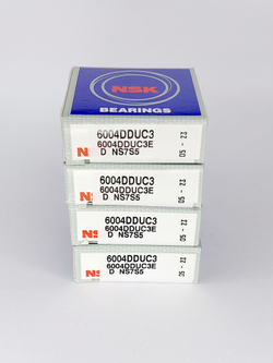 Подшипник NSK 6004DDUC3E 20х42х12 мм к-т 4 шт.