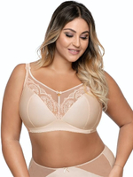 Бюстгальтер с мягкими чашечками без косточек (Размер: 85F) (Цвет: черный)