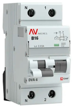 Автомат дифференциальный EKF rcbo6-1pn-16B-30-ac-av