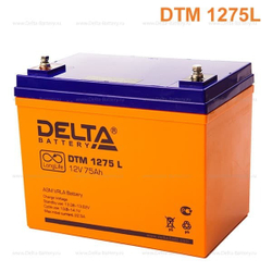 Аккумуляторная батарея Delta DTM 1275 L (12V / 75Ah)